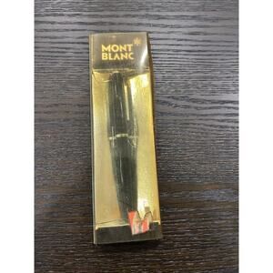Mont Blanc Pen Junior620 Gold Platted Nib original box black